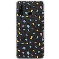 1001 coques Huawei P30 Lite Luipaardkleur Siliconen hoesje