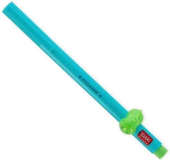 LEGAMI GEL PEN WITH ANIMAL DECORATION - LOVELY FRIENDS - DINO
