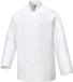 Portwest Sussex Koksjas met Lange Mouw C836 - Wit - XXL