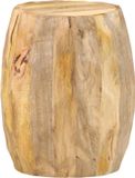 vidaXL Kruk trommelvormig massief mangohout