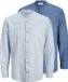 JACK&JONES Heren Overhemd Linnen Blend Band Shirt LS 2PK L Celestial Blue