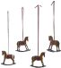 LOBERON Sierpaard set van 4 Cory bruin