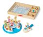 Melissa & Doug - Gâteau d'anniversaire en bois - 34 pièces - Avec boîte de rangement