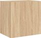 vidaXL Tv-wandmeubel 40,5x30x40 cm bewerkt hout sonoma eikenkleurig