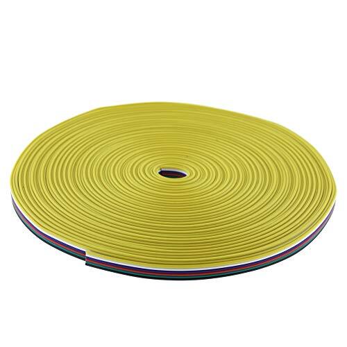 Seki Platte bandkabel 6-polig voor RGBW + CCT LED-strips/band; verlenging LED RGBW CCT strips; 20 meter