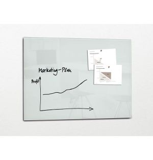 Sigel GL211 - Magnetisch bord - wit - 120 x 90 cm
