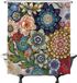 Ulticool Douchegordijn - Bloemen Natuur Kunst - 180 x 200 cm - Kleurrijk