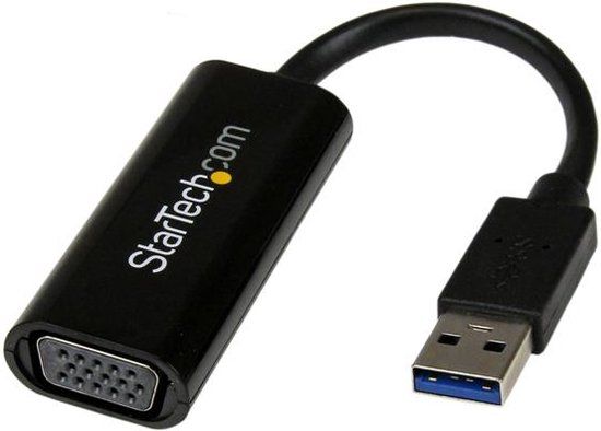 StarTech USB 3.0 naar VGA Adapter - Zwart
