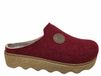 Rohde 6120 48 Pantoufles Chaussons Ouverts Rouge Feutre Femme
