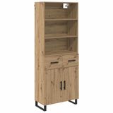 vidaXL Highboard Artisan Eiken 69,5 x 34 x 180 cm