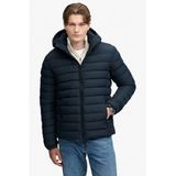 Superdry FUJI gewatteerde quilted jas - donkerblauw