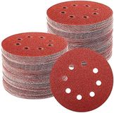 TWSTYFAL TWSTYIAL 100 stuks schuurpapier klittenbandset voor 125 mm schuurschijven