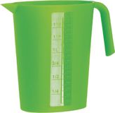 Juypal Hogar Juypal Schenkkan/waterkan - groen - 1,75 liter - kunststof - L22 x H20 cm