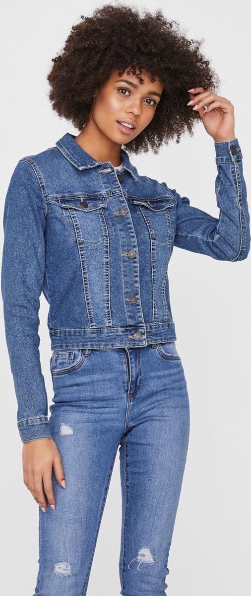 Noisy May NMDEBRA L/S DENIM JACKET NOOS Women's Jacket - Size M