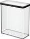 Rotho boîte de rangement LOFT 3.2L noir/transparent