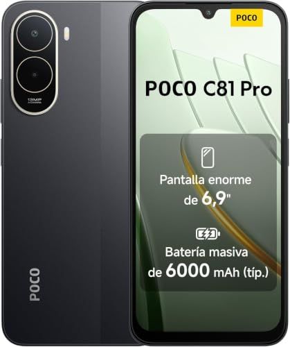 Xiaomi POCO C81 Pro 4+128GB Zwart