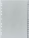 Herlitz plastic registers - A-Z - A4 - halve hoogte - 20 stuks