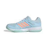 adidas Speedcourt Women Indoor Shoes, ice blue/Frozen Turbo/ftwr white, 40 2/3 EU