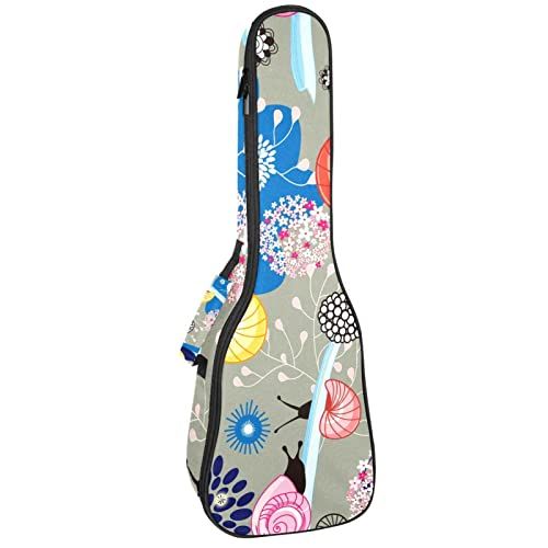 Mersov Tenor Ukulele Gigbag Waterdicht - Ukelele Case Gewatteerde Rugzak (21/23/24")