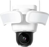 AOSU Floodlight Cam Pro - 5MP Beveiligingscamera - 360° Zicht - AI-Tracking - Full-Colour Nachtzicht
