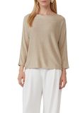 s.Oliver BLACK LABEL - Dames pull - Maat L - Vrouwen - Bruin - Viscose