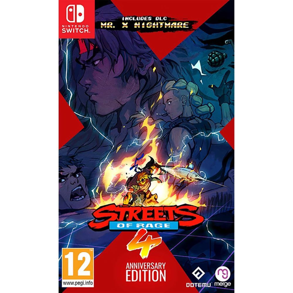 merge games Streets of Rage 4 - Anniversary Edition - Switch - Action/Adventure - Standard Edition