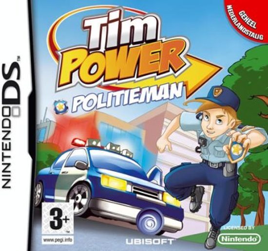 Ubisoft Tim Power Politieman Nintendo DS