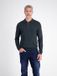 LERROS Flexibel poloshirt met lange mouwen van katoenmix en ritssluiting, Maat: L, Kleur: CLASSIC NAVY