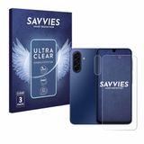 Savvies - Screenprotector voor Samsung Galaxy A17 4G (Voor+Camera) - Folie Beschermfolie transparant 6 Stuks