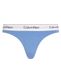 Calvin Klein Modern Cotton Field Olive Thong Weiß/Blau Medium Damen