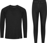 DANISH ENDURANCE Thermoset voor Dames & Heren - Gerecycelde Materialen - Thermokleding - Zwart - Maat L