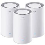 Acer OVIA T520 Wi-Fi 7 Mesh-router Drievoudige verpakking