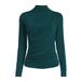 Ruby Ruby gedrapeerde jersey top donkergroen