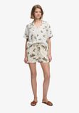 Superdry - Katoenen Bedrukte Strandshorts - Dames - Korte broeken - Maat 10