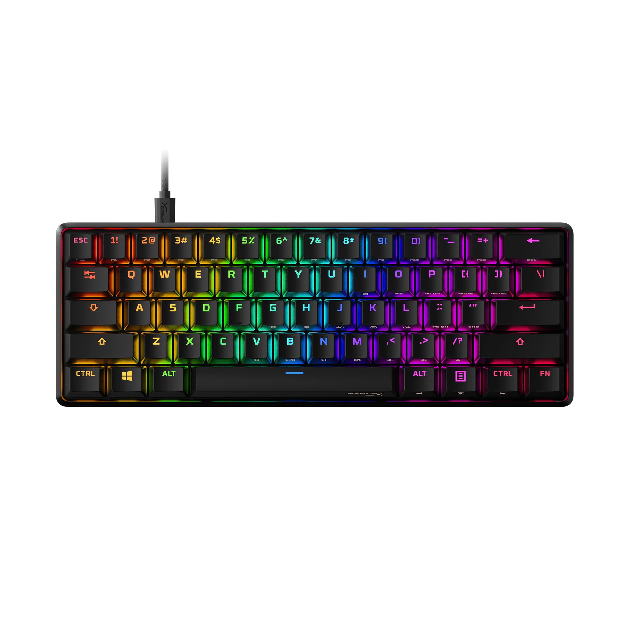 HyperX Alloy Origins 60 - Toetsenbord - Zwart