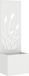 vidaXL Privacy Screen White 50 x 32 x 150 cm Cold Rolled Steel