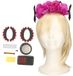 Accessoire de déguisement Day of the Dead - maquillage tête de mort en sucre et diadème - accessoires Halloween/Carnaval