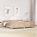 Maison Exclusive - Lit en bois massif sans matelas, 200x200 cm, en pin