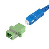 StarTech Coupleur SC vers SC, 10 Pièces, Coupleur de Fibre Optique SC OS2 Monomode avec Bride, Adaptateur Simplex SC/APC