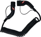 Carpoint Spiraal Laadkabel Elektrische Auto Type 2 > Type 2 32A 3-fase 6 meter