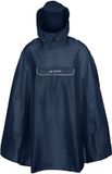 VAUDE Valdipino Poncho, vêtements de vélo, Unisexe, Poncho de pluie, dark sea, Polyamide, S