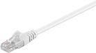 Merkloos Goobay CAT5E Netwerkkabel - RJ45 - wit - 25 m