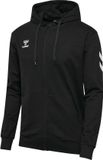 hummel hmlGO 2.0 CHEVRON ZIP HOODIE noir