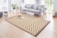 Hanse Home Modern vloerkleed Meridian - bruin/crème 160x230 cm