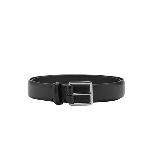 Mango Man leren riem zwart