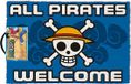 Pyramid International One Piece - "All Pirates Welcome" Deurmat 40x60cm