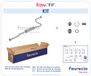 HELLA 8LB 366 021-021 Voordemper - Easy2Fit® Kit - Voor - driedelig - Set met montagedelen - voor o.a. HONDA CIVIC VI