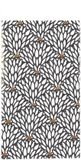 Merkloos Kadozakje Fantasiemotief Zwart Goud – 7×13 cm – 50 st