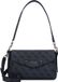 GUESS Eco Brenton Flap Shoulder Bag Coal Logo Donkerblauw