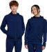 adidas Sweater Tiro 25 Full Zip Donkerblauw - Maat 128cm